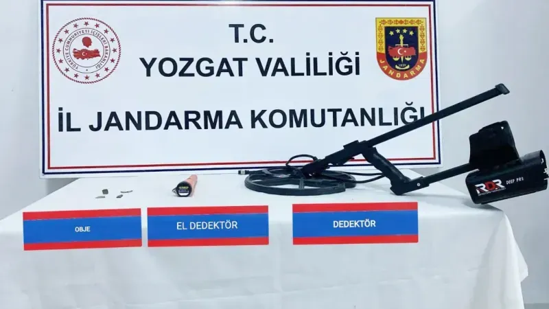 Yozgat'ta Tarihi Eser Operasyonu: Kaçak Defineci Suçüstü Yakalandı!